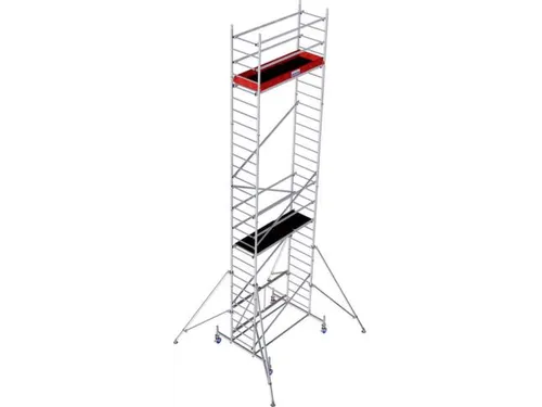 vouwsteiger,werk H 8,8m,steiger H 8m,platform BxD 2000x600mm,aluminium