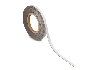 Magneetband beschrijf- en wisbaar MAUL 10mx10mmx1mm wit - 1