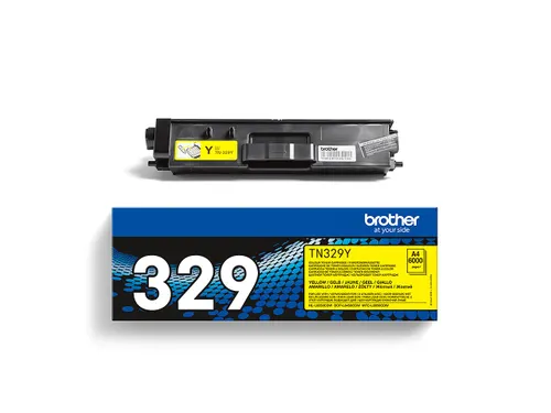 Tonercartridge Brother TN-329Y geel