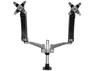 Dual Monitor Arm Volledig Beweegbaar 2 schermen tot 24inch - 1
