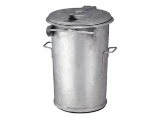 Staalverzinkte Afvalbak 110 Liter - 1