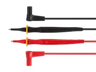 SET Met PVC Meetsnoeren - CAT III 600 V - 12 A - 18 AWG - Lengte 70cm - 1