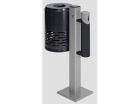combi-asbak HxBxD 1010x670x310mm afvalbak inhoud 46l