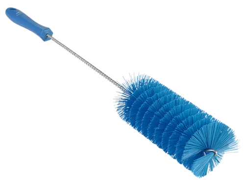 Pijpborstel Met Handvat Ø 60mm Medium Blauw