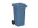 container,120l,HxBxD 933x500x550mm,deksel blauw,romp HDPE blauw