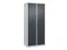 locker voor scheiding van kleding,HxBxD 1850x800x500mm,2vak