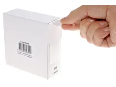 Ronde Etiketten, Diameter 25 Mm, Rol Van 500 Stuks, Transparant