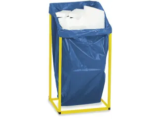 Grote Kunststof Zakken 240 Liter Dikte 30 µm B X L 650/550x 1350mm Bl - 3