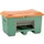 strooigoedbak,400l,HxBxD 680x1210x820mm,GVK,groen,deksel oranje