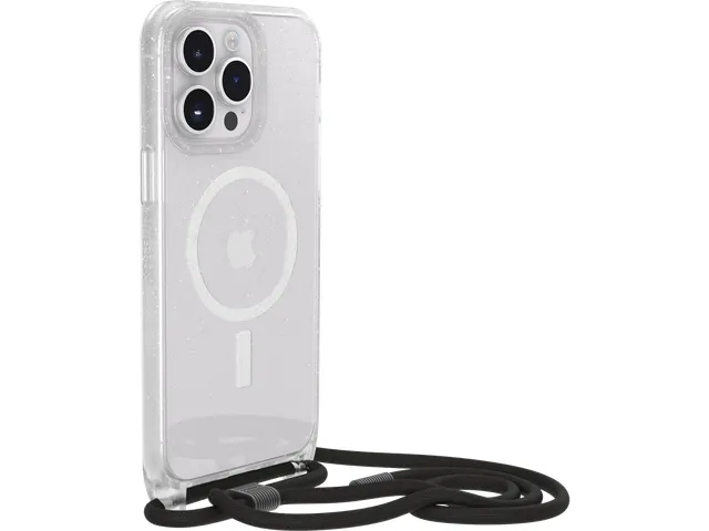 Coque avec cordon OtterBox React MagSafe iPhone 14 Pro Max transparent