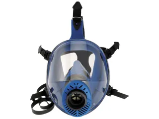 Spasciani TR 2002 CL2 blauw TPE volgelaatsmasker - One size - 1