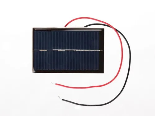 Kleine Zonnecel (0.5 V / 800mA)