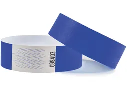 Polsband Combicraft Tyvek blauw 100 stuks