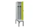 locker voor scheiding van kleding,HxBxD 2120x400x815mm,1vak