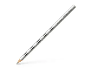 Kleurpotlood Faber-Castell Grip 2001 82 zilver - 1