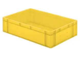 Euronorm-stapelbak 26l 145x600x400mm Wanden/bodem Gesloten Geel - 1