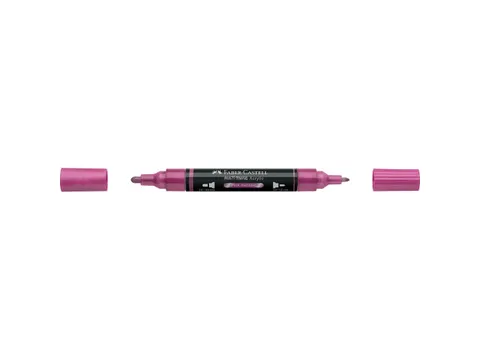 Acrylmarker Faber-Castell Multimark 290 pink metallic