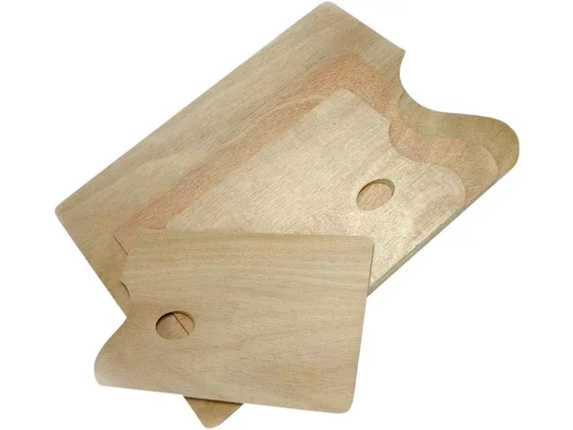 Palet Conda rechthoekig 40 x 50 cm 5 mm hout