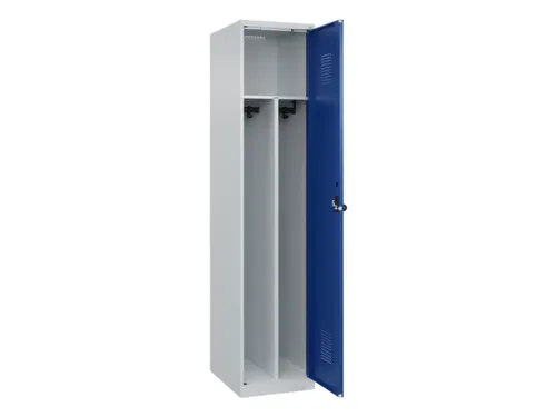 locker voor scheiding van kleding,HxBxD 1850x400x500mm,1vak