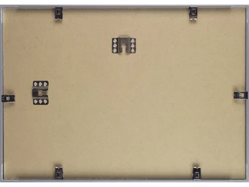 Fotolijst Seco A3 zilverkleur Geborsteld aluminium. 11mm