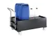 Chariot de rétention polyéthylène HxlxP 1080x870x1420mm 2x220l