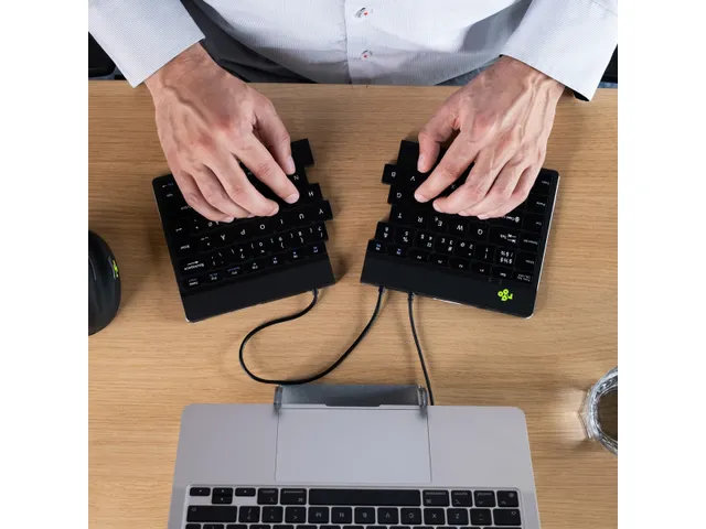Ergonomisch toetsenbord R-Go Split Break v2 met pauzesoftware, gesplit