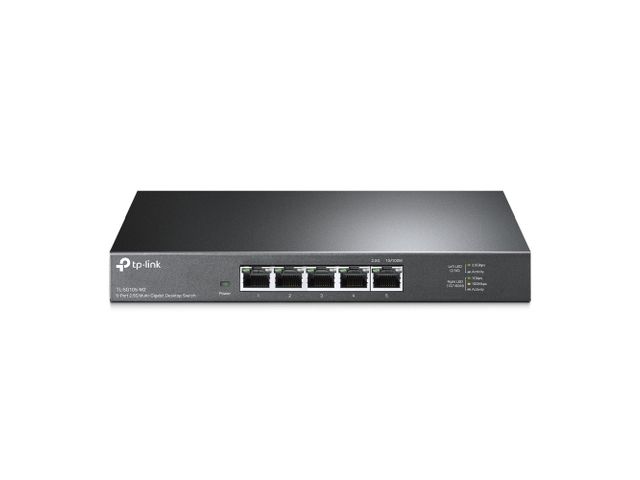 Switch de bureau 5 ports 10/100/1000Mbps - Boîtier métal - TL