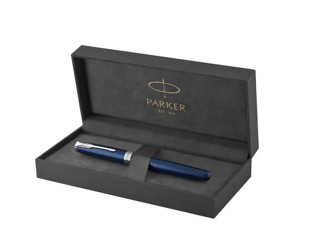 Rollerpen Parker Sonnet Blue Lacquer CT Finish Fijn