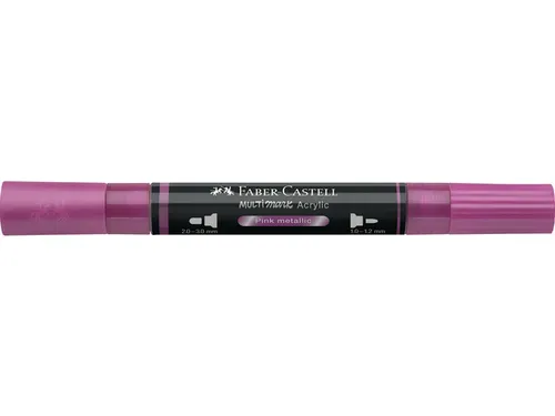 Acrylmarker Faber-Castell Multimark 290 pink metallic