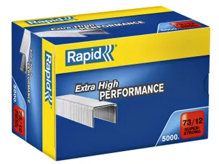 Nieten Rapid 73/12 gegalvaniseerd super strong 5000 stuks - 1