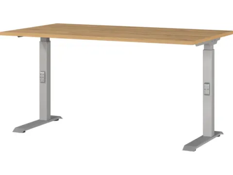 In hoogte verstelbaar bureau,HxBxD 680-910x1400x800mm