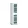 vitrinekast 2000x525x550mm 4xStalen bodem romp RAL7035 front RAL7035