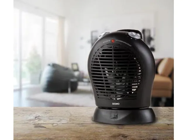 Radiateur soufflant IP21 noir