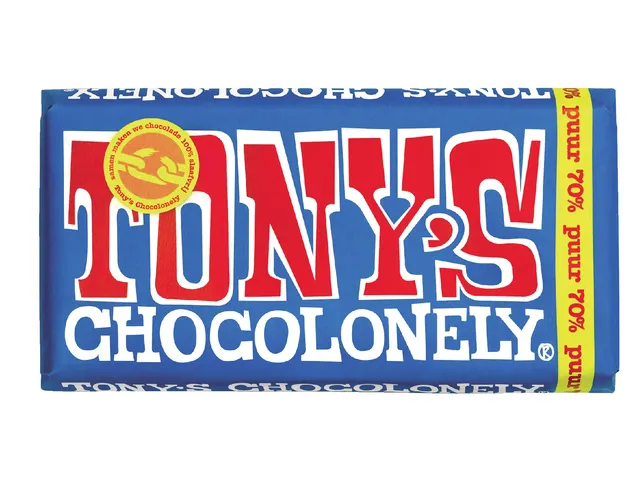 Chocolade Tony's Chocolonely reep 180gr puur