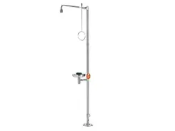Plens-/Oogdouche,2Sproeikoppen Vast M. Wasbak,50L/Min