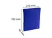 Klasseerdoos Scotten rug 40mm A4 blauw
