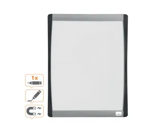 Whiteboard Nobo Quartet 28x21.5cm Gewelfd - 3