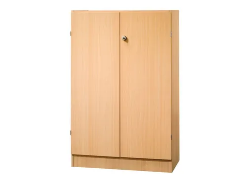 Kantoorkast 1270x800x420mm 2xhouten vloer romp front beuken