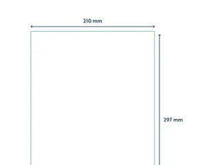 Etiket Qbasic A4 1.000 vel 210x297mm 1000 labels - 3