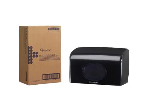 Aquarius 7191 Duo toiletpapier dispenser traditioneel zwart