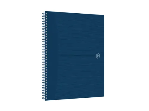 Spiraalblok Oxford Origin A4+ lijn 70vel blauw