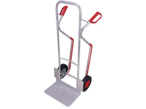 Sledesteekwagen 200kg Hxb 1305x570mm Aluminium Massief Rubber Banden