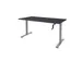 Bureau Assis-Debout Dextro Slinger Pied-T 140x80 Print bois ombré Alu