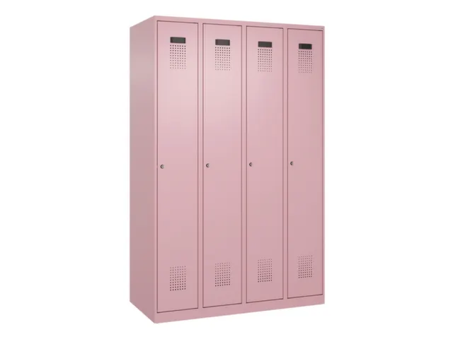locker voor scheiding van kleding,HxBxD 1850x1200x500mm,4vak