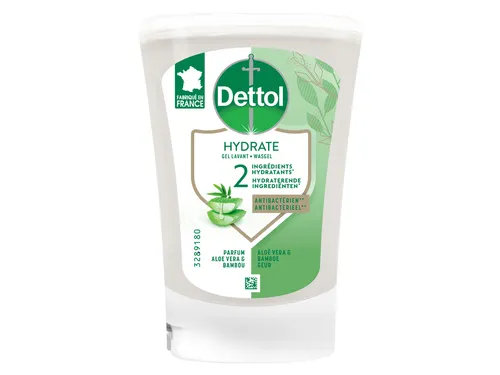 Dettol No touch Handzeep Hydrate Aloe Vera&Bamboe antibacterieel 250ml