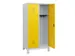 schoollocker,HxBxD 1630x800x500mm,2vak,vak B 400mm,cil.-slot,voeten
