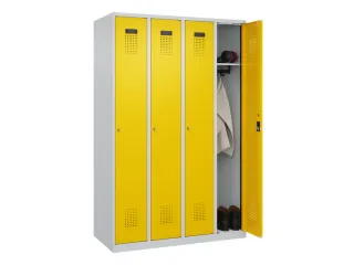locker,HxBxD 1850x1200x500mm,4vak,vak B 300mm,cil.-slot - 1