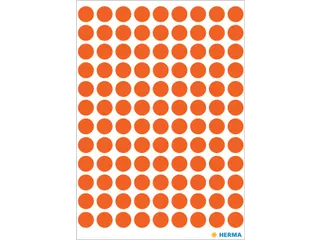 HERMA 1842 Multipurpose etiketten Rond 8mm Rood 540 stuks - 2