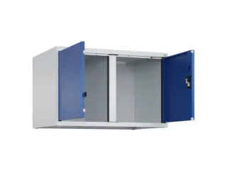 opzetkast,v. locker voor scheiding van kleding,2vak.,vak B 400mm - 1