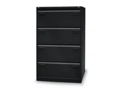 hangmappenkast,HxBxD 1321x800x622mm,4hangmappenframes,twee banen